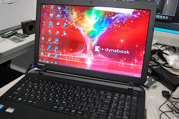 東芝 ビジネスノートPC dynabook B25／Core iシリーズのファン交換 
