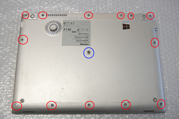 東芝 dynabook R631 R632 共通分解手順 dyanbook R632/28GK | パソコン 